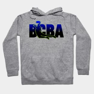 BCBA BLUE BLACK LOGO Hoodie